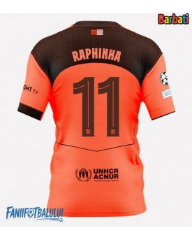 Barcelona Raphinha Belloli #11 Tricou Fotbal Replică 2025-26 Barbati Treilea
